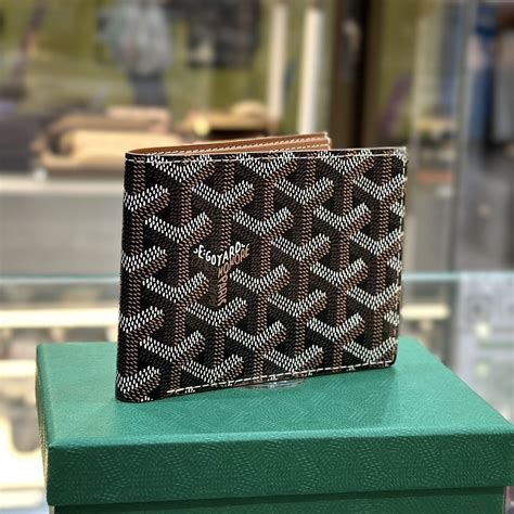 goyard goyardine victoire wallet|goyard wallet price list.